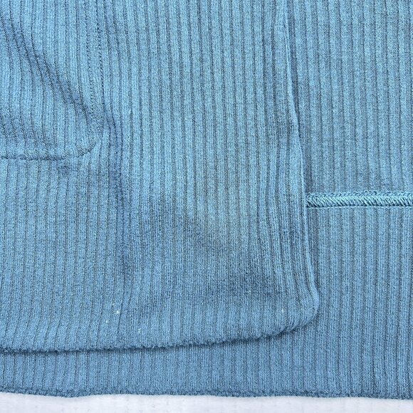 Athleta Harmony Pose Wrap Cardigan with Hood in Green Vista Teal Size M - Picture 6 of 12